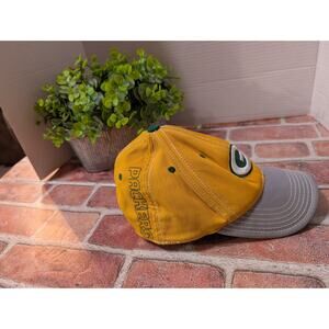 Green Bay Packers NFL Reebok On Field Mens Hat OSFA Yellow Gold Baseball Cap